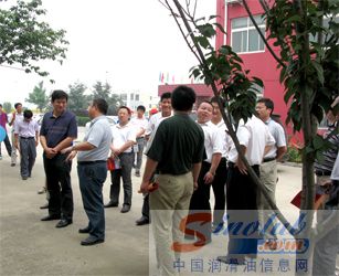 济宁市任城区组织部莅临源根石化公司调研-行