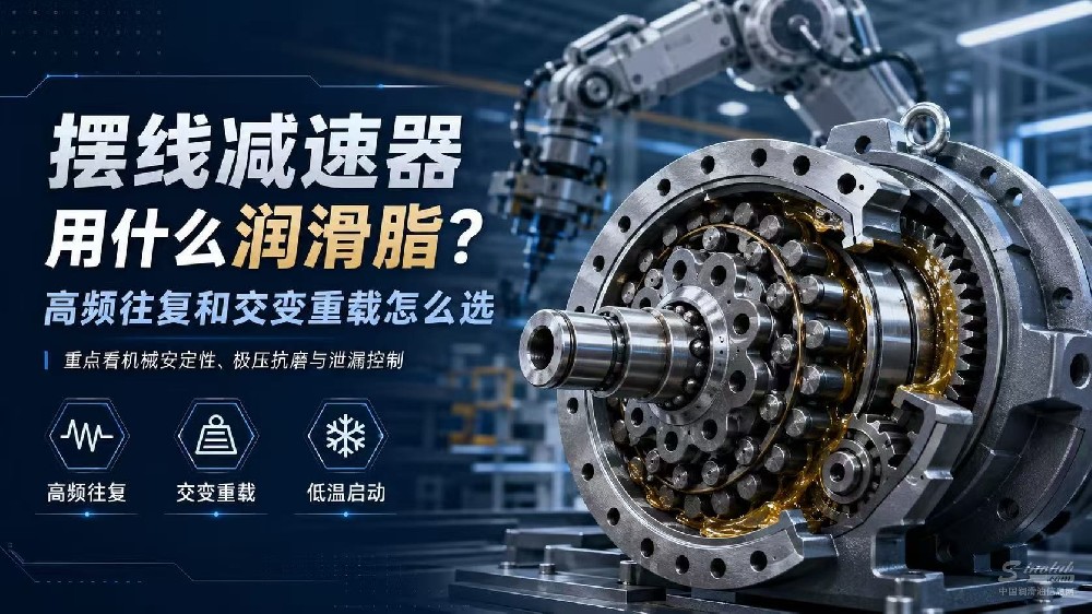 摆线减速器用什么润滑脂？高频往复和交变重载怎么选