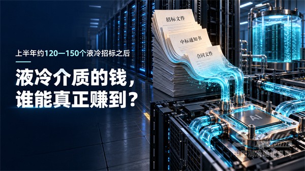 上半年约120—150个液冷招标之后：液冷介质的钱，谁能真正赚到？