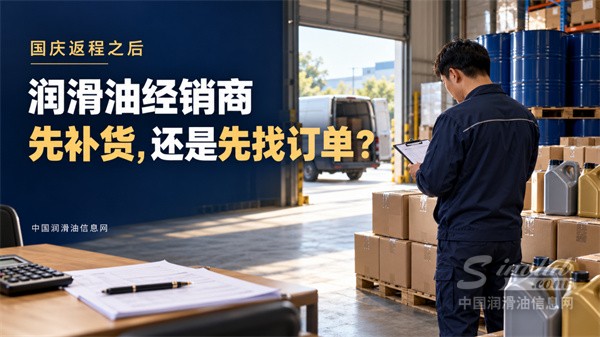 国庆返程之后，润滑油经销商先补货，还是先找订单？