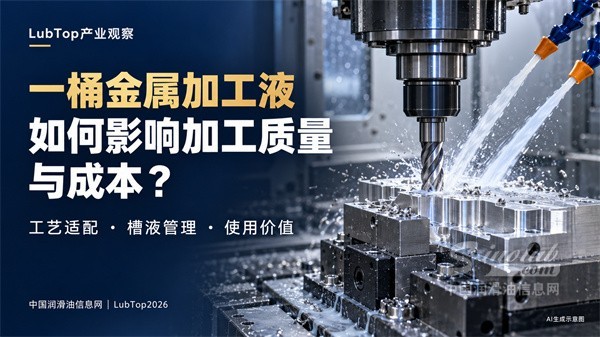 【LubTop产业观察】一桶金属加工液，如何影响一家工厂的加工质量与成本？