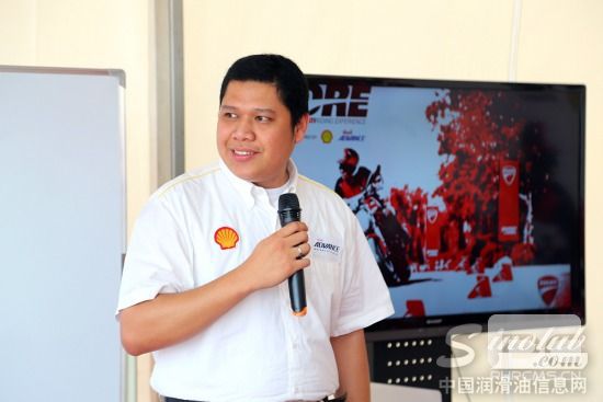 壳牌统一爱德王子全球品牌副经理 Budi Silaban