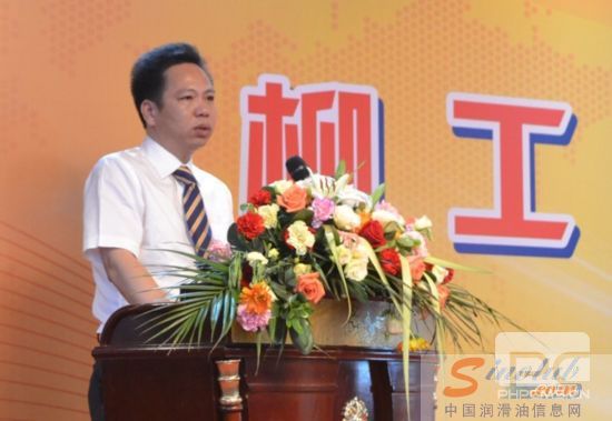 广西柳工高级润滑油有限公司常务副总经理吴土金先生