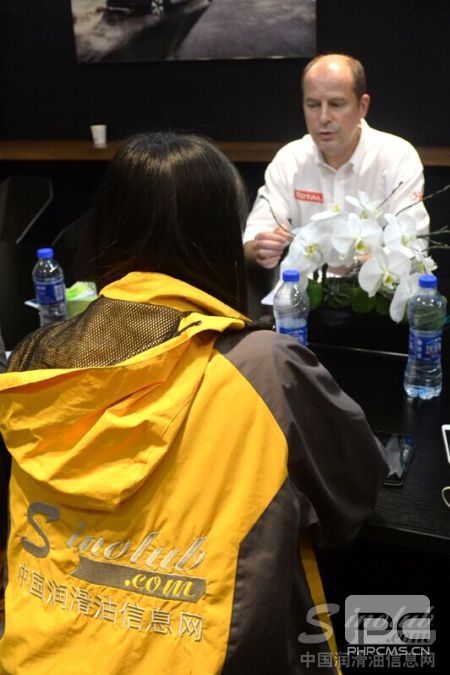 中国润滑油信息网编辑对话道达尔润滑油中国董事总经理戴伟明