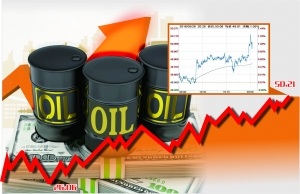 国际油价盘中突破50美元 创半年来新高