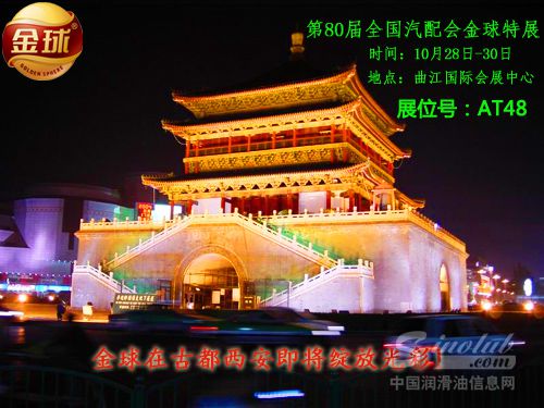 金球润滑油应邀参加西安曲江全国汽车配件交