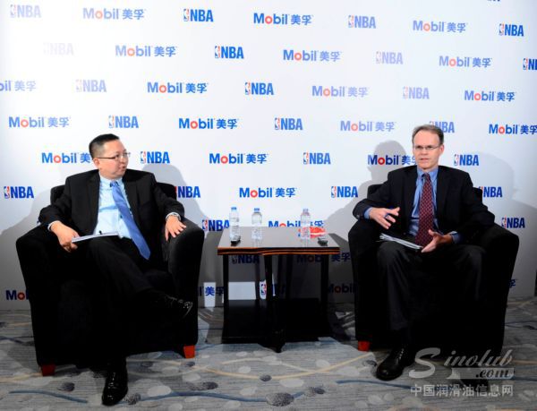 瞄准亿级中国球迷市场 美孚与NBA成“最佳CP”