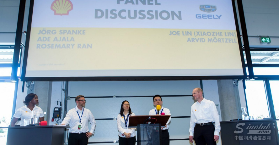 中国吉利车队深入壳牌德国汉堡技术中心，共