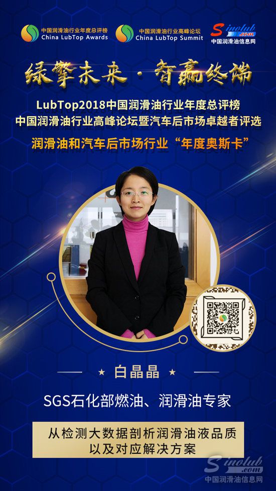 【LubTop2018论坛】&ldquo;润滑油行业奥斯卡&rdquo;背