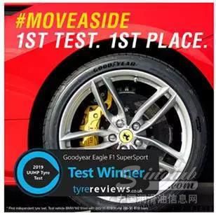 《Tyre Reviews》轮胎评测结果出炉 固特异鹰驰F1 SuperSport首测夺魁