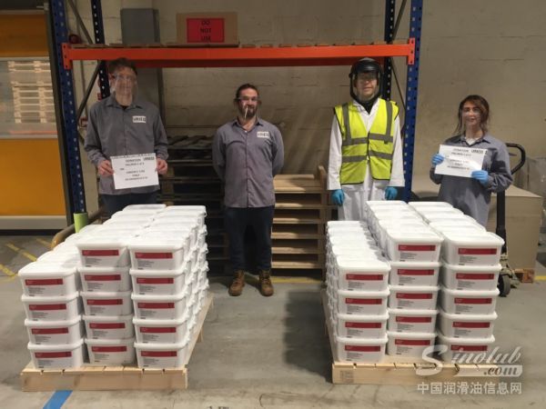 朗盛捐赠100万升消毒产品