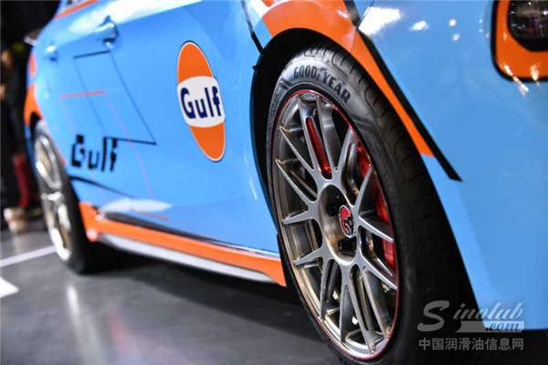 海湾石油橙蓝涂装牵手国产车品牌，掀起橙蓝