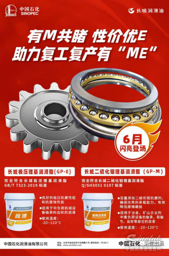 新品上市！长城GP系列锂基润滑脂为工业发展