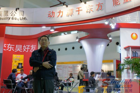 访上海东昊油品有限公司总经理闵春光先生