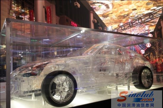 壳牌润滑油 水晶车