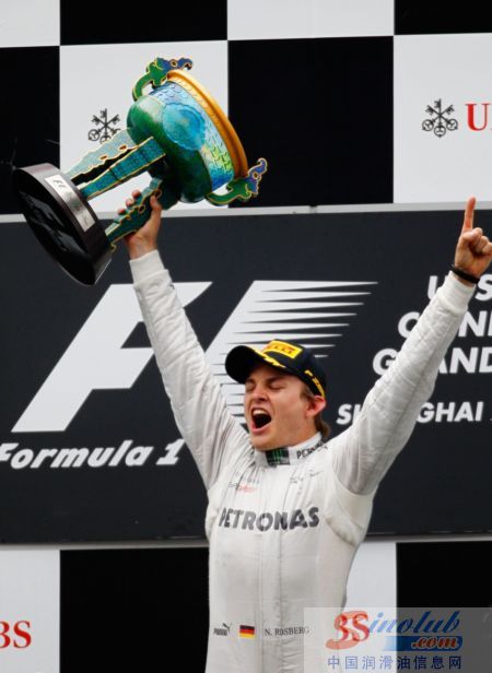 罗斯伯格2012年F1中国大奖赛夺冠