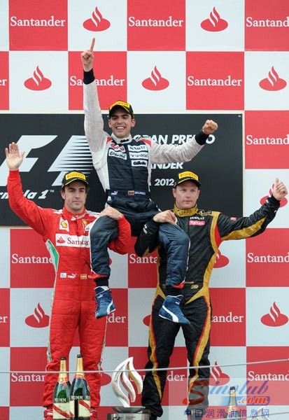 威廉姆斯F1 车队夺冠