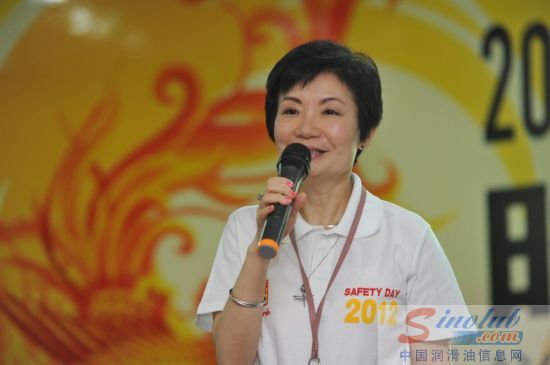 壳牌统一(北京)石油化工有限公司总经理陈翠薇女士