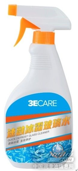 龙蟠推出3ECARE速融冰霜玻璃水