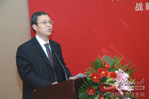 中国石化润滑油公司副总经理赵江