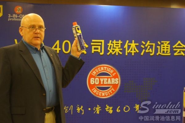 WD-40公司全球CEO Mr. Garry Ridge先生