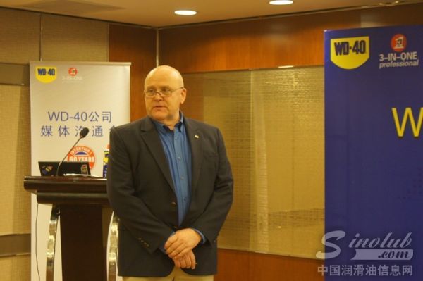 WD-40公司全球CEO Garry先生