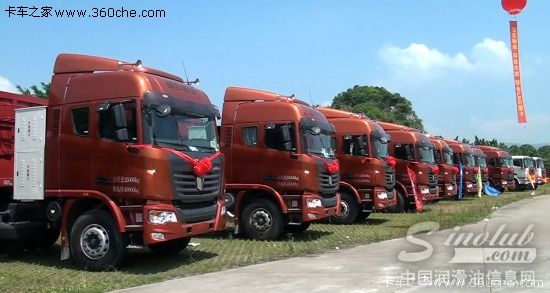 首批13升LNG重卡&nbsp;联合卡车K金版进韶关