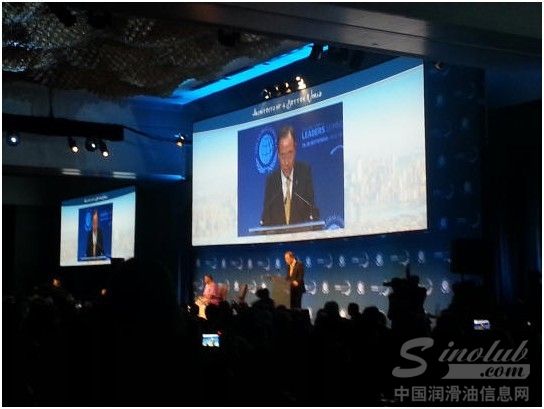 龙蟠石化精彩亮相联合国全球契约组织美国峰会