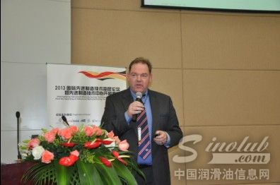 福斯润滑油工业油业务发展总监 Glenn Perkins