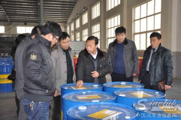 兖州煤矿公司领导到赛邦石化公司参观