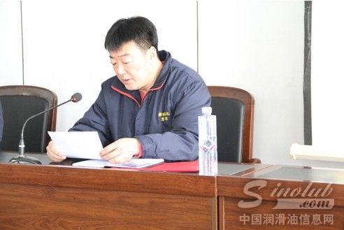 山推小松润滑油销售公司总经理郭林