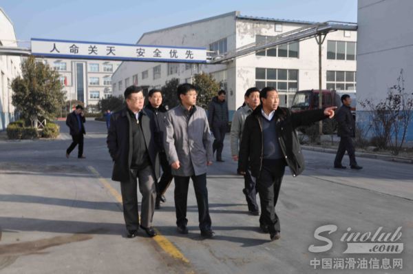 天桥区领导到赛邦石化公司检查安全生产工作