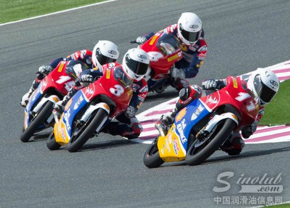 陈远航在赛道上