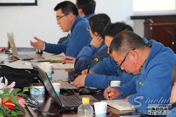 引航召开2014第一季度销售会议