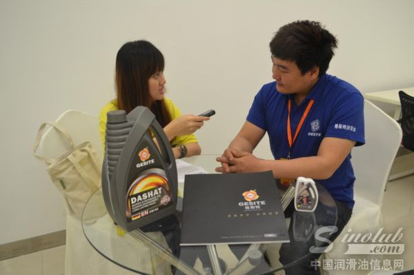 济南施耐德格斯特石油化工有限公司总经理马依林先生接受中国润滑油信息网的专访