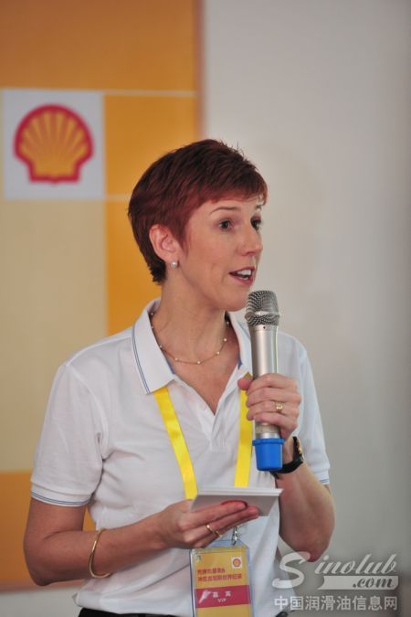 壳牌全球市场部商用油品牌与产品总经理凯若琳女士