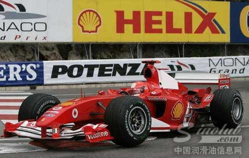 壳牌 法拉利F1赛场