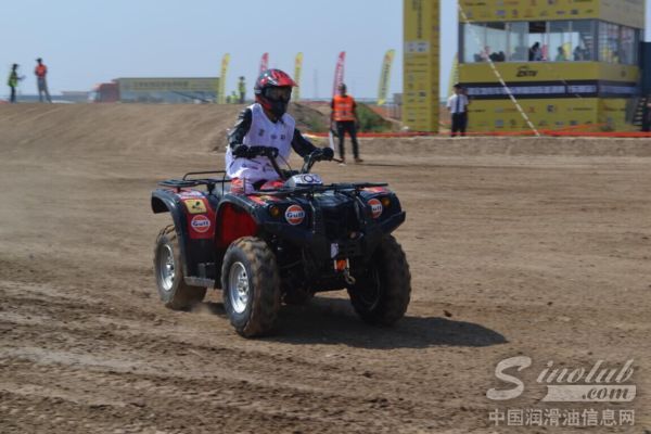 新动力车队赛车手英勇冲刺