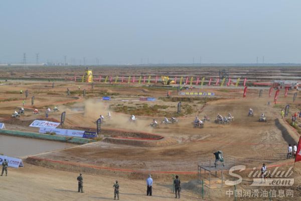 ATV东营站比赛现场