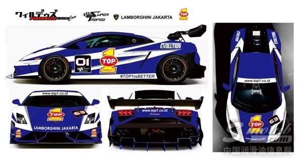 突破润滑油助战兰博基尼-宝珀挑战赛