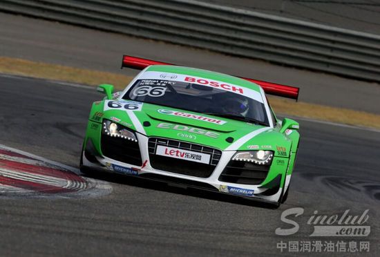 嘉实多极护助2014奥迪R8 LMS杯燃擎上赛场