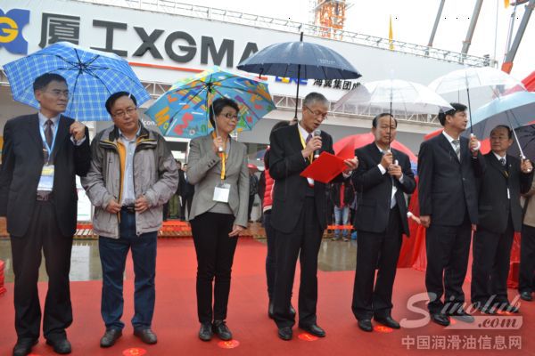 厦工在2014上海宝马展举行新品发布会