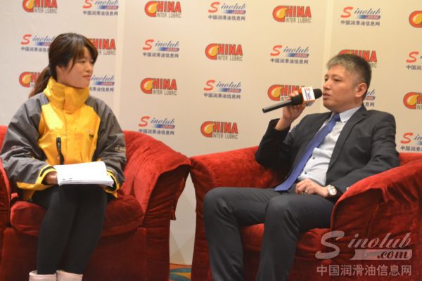 鲁克润滑油市场总监林明接受中国润滑油信息网采访