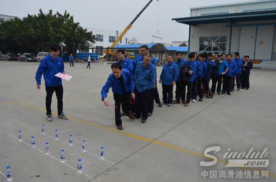 玉柴马石油润滑油公司年会期间举行游园活动迎新春