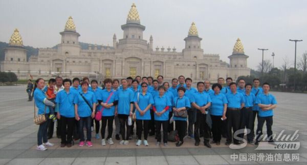 凯盈 从德州远道而来的客户参观团