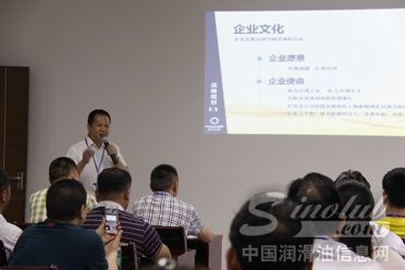 美合石化董事总经理胡庆光致辞