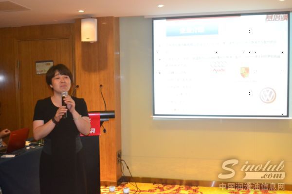 赛倍飒润滑油华南地区经销商、广州市众奥汽车配件有限公司董事长程响林女士