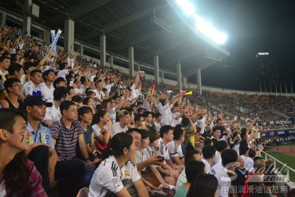 热情的皇马球迷